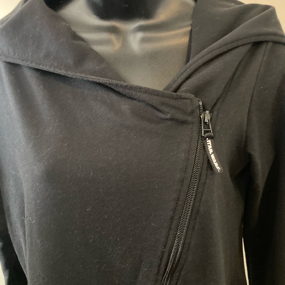 Her Universe Black Star Wars Asymmetrical Zip Jacket - Picture 2 of 10